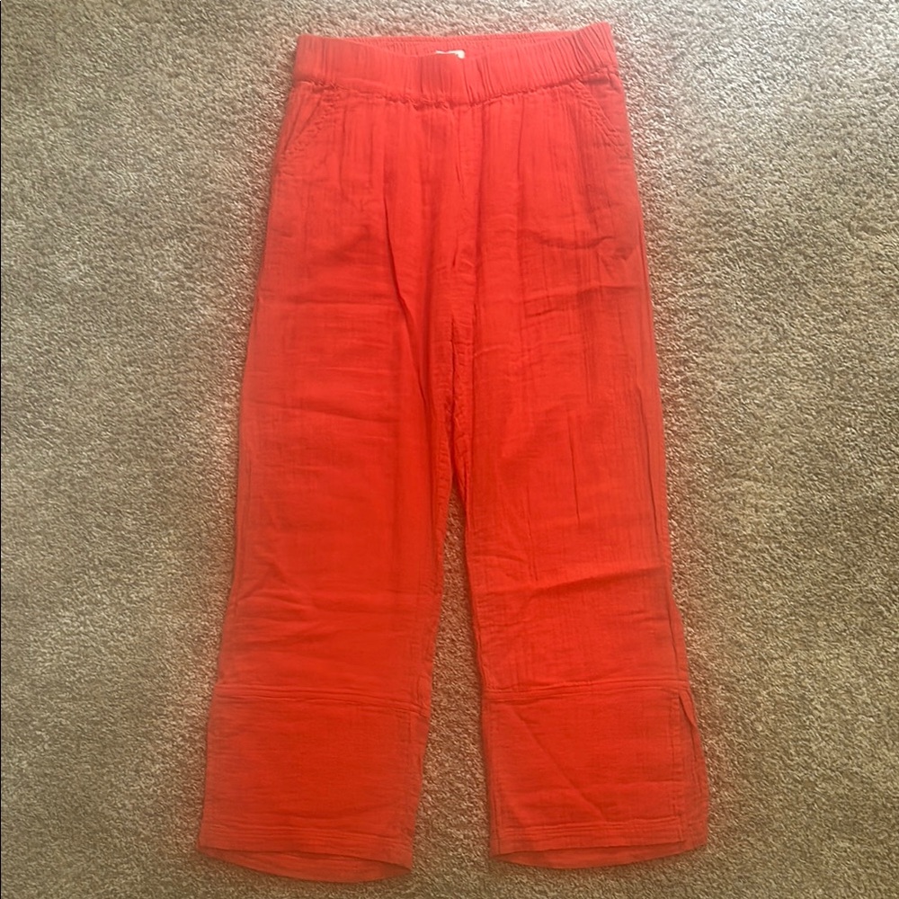 Pact Vibrant Orange Trousers